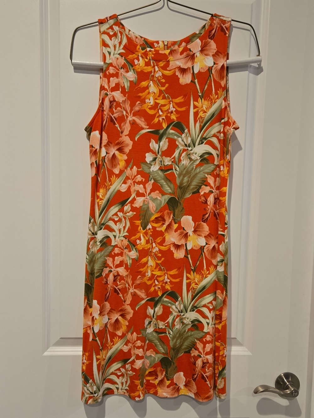 Tommy Bahama Orange Floral Dress